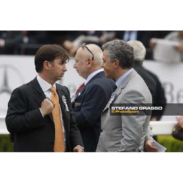 MArco Bozzi with Andrea Scarpellini at the 125¡ Derby Italiano Rome, 11th may 2008 ph. Stefano Grasso