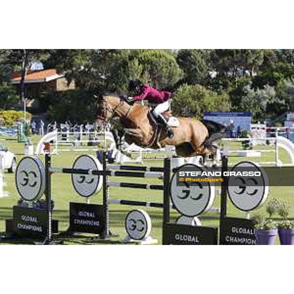 LGCT of Cascais-Estoril - Class 5 - Luciana Diniz (POR) on Lennox - Cascais-Estoril, Hipodromo Manuel Possolo, 16 June 2018 - ph.Stefano Grasso/LGCT