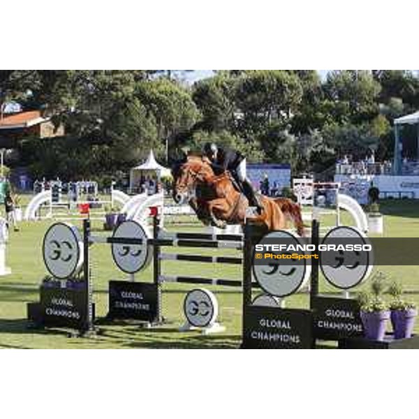 LGCT of Cascais-Estoril - Class 5 - Hugo Tavares (POR) on Phebus du Fief - Cascais-Estoril, Hipodromo Manuel Possolo, 16 June 2018 - ph.Stefano Grasso/LGCT