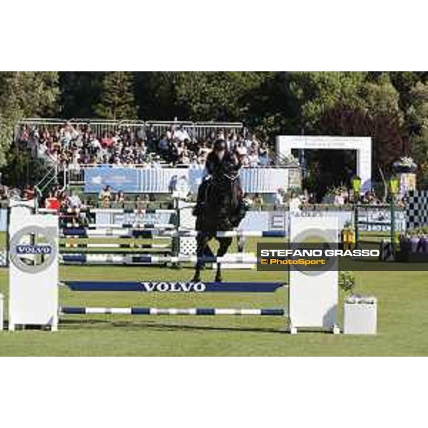 LGCT of Cascais-Estoril - Class 5 - Emily Moffitt (GBR) on Copain du Perchet CH - Cascais-Estoril, Hipodromo Manuel Possolo, 16 June 2018 - ph.Stefano Grasso/LGCT