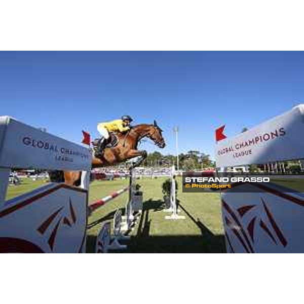 LGCT of Cascais-Estoril - Class 5 - Yuri Mansur (BRA) on Ibelle van de Grote Haart - Cascais-Estoril, Hipodromo Manuel Possolo, 16 June 2018 - ph.Stefano Grasso/LGCT
