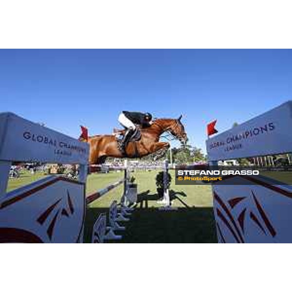 LGCT of Cascais-Estoril - Class 5 - Hugo Tavares (POR) on Phebus du Fief - Cascais-Estoril, Hipodromo Manuel Possolo, 16 June 2018 - ph.Stefano Grasso/LGCT