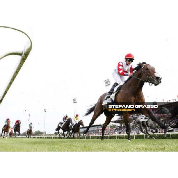 Dario Vargiu on Farrel after the line of the 125¡ Derby Italiano Rome, 11th may 2008 ph. Stefano Grasso