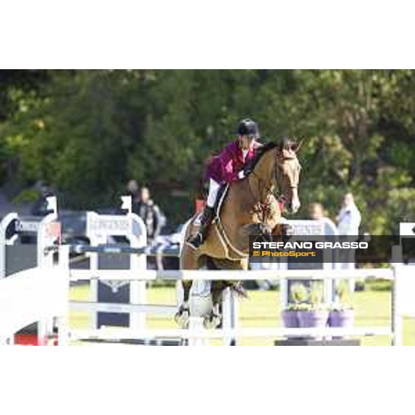 LGCT of Cascais-Estoril - Class 5 - Luciana Diniz (POR) on Lennox - Cascais-Estoril, Hipodromo Manuel Possolo, 16 June 2018 - ph.Stefano Grasso/LGCT