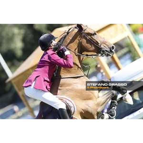 LGCT of Cascais-Estoril - Class 5 - Luciana Diniz (POR) on Lennox - Cascais-Estoril, Hipodromo Manuel Possolo, 16 June 2018 - ph.Stefano Grasso/LGCT