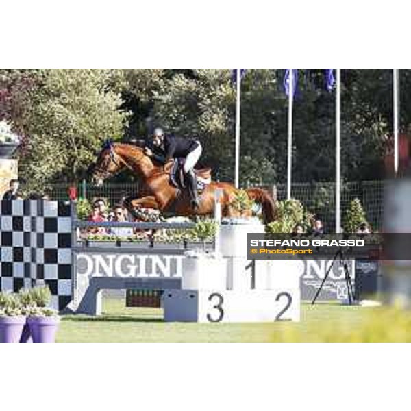 LGCT of Cascais-Estoril - Class 5 - Hugo Tavares (POR) on Phebus du Fief - Cascais-Estoril, Hipodromo Manuel Possolo, 16 June 2018 - ph.Stefano Grasso/LGCT