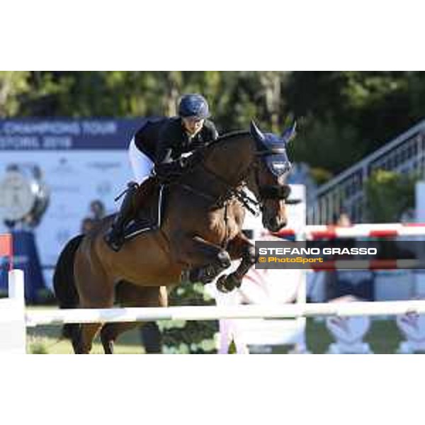 LGCT of Cascais-Estoril - Class 5 - Jane Richard Philips (SUI) on Victorio Des Grez - Cascais-Estoril, Hipodromo Manuel Possolo, 16 June 2018 - ph.Stefano Grasso/LGCT