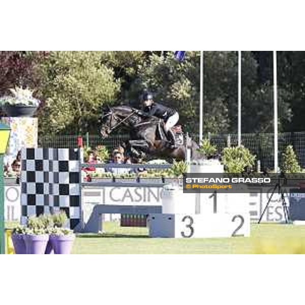 LGCT of Cascais-Estoril - Class 5 - Emily Moffitt (GBR) on Copain du Perchet CH - Cascais-Estoril, Hipodromo Manuel Possolo, 16 June 2018 - ph.Stefano Grasso/LGCT