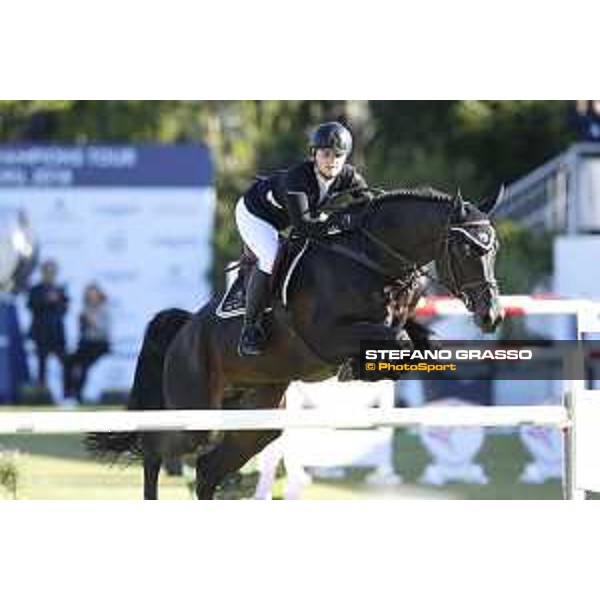 LGCT of Cascais-Estoril - Class 5 - Emily Moffitt (GBR) on Copain du Perchet CH - Cascais-Estoril, Hipodromo Manuel Possolo, 16 June 2018 - ph.Stefano Grasso/LGCT