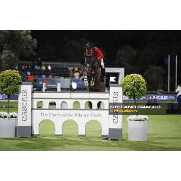 LGCT of Cascais-Estoril - Class 4 - Carlos Enrique Lopez Lizarazo (COL) on Ulhane de Conde - Cascais-Estoril, Hipodromo Manuel Possolo, 15 June 2018 - ph.Stefano Grasso/LGCT