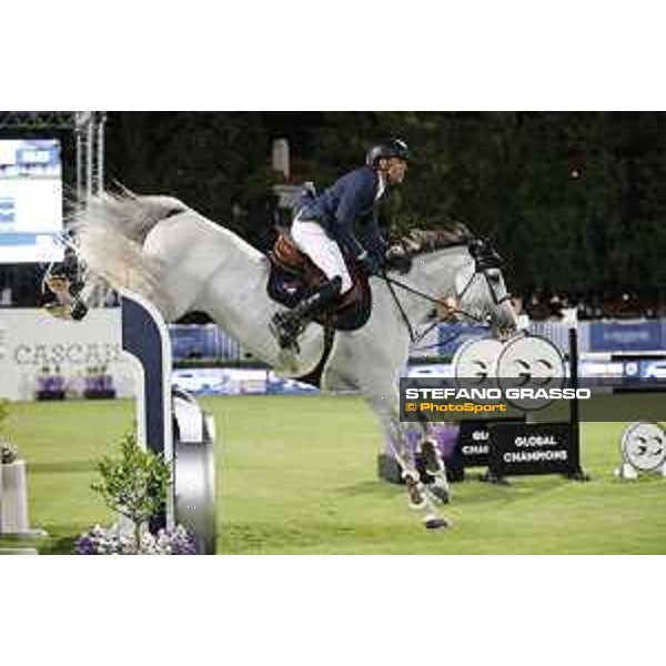 LGCT of Cascais-Estoril - Class 4 - Simon Delestre (FRA) on Filou Carlo Zimequest - Cascais-Estoril, Hipodromo Manuel Possolo, 15 June 2018 - ph.Stefano Grasso/LGCT