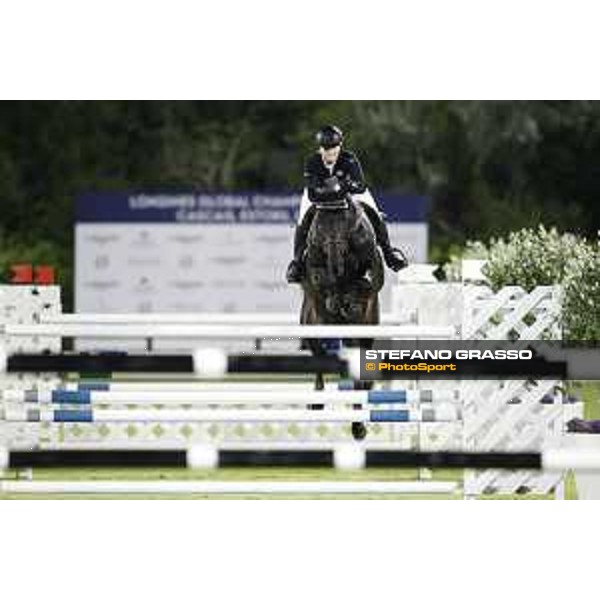 LGCT of Cascais-Estoril - Class 4 - Emily Moffitt (GBR) on Copain du Perchet CH - Cascais-Estoril, Hipodromo Manuel Possolo, 15 June 2018 - ph.Stefano Grasso/LGCT