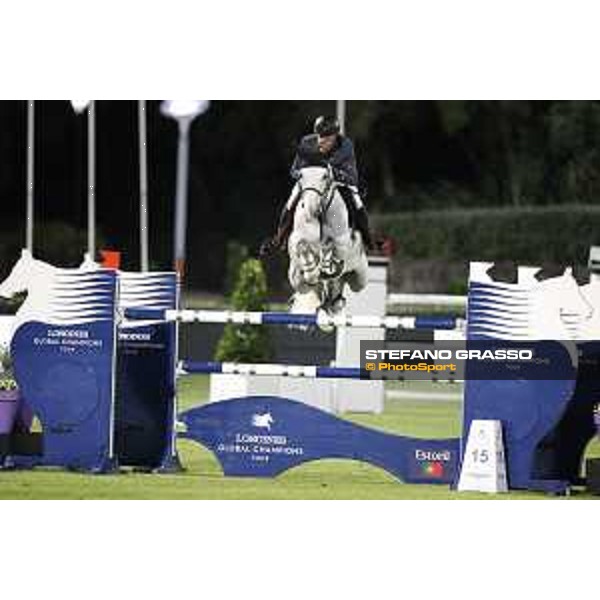 LGCT of Cascais-Estoril - Class 4 - Simon Delestre (FRA) on Filou Carlo Zimequest - Cascais-Estoril, Hipodromo Manuel Possolo, 15 June 2018 - ph.Stefano Grasso/LGCT