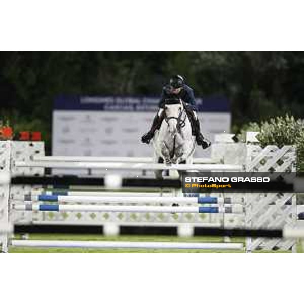 LGCT of Cascais-Estoril - Class 4 - Simon Delestre (FRA) on Filou Carlo Zimequest - Cascais-Estoril, Hipodromo Manuel Possolo, 15 June 2018 - ph.Stefano Grasso/LGCT