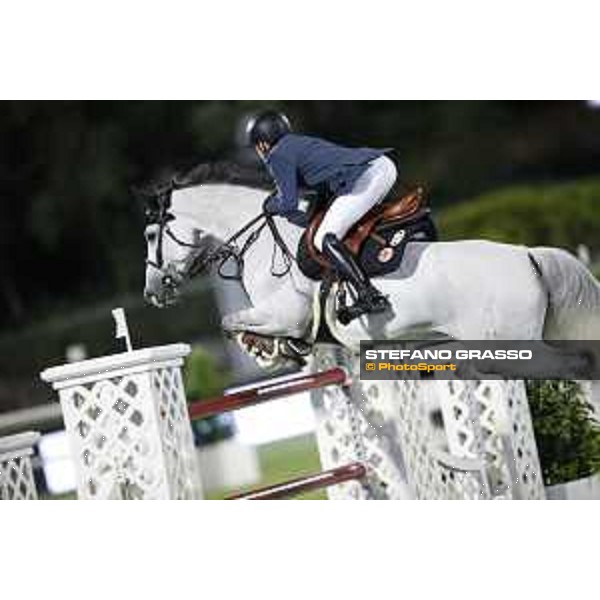 LGCT of Cascais-Estoril - Class 4 - Simon Delestre (FRA) on Filou Carlo Zimequest - Cascais-Estoril, Hipodromo Manuel Possolo, 15 June 2018 - ph.Stefano Grasso/LGCT