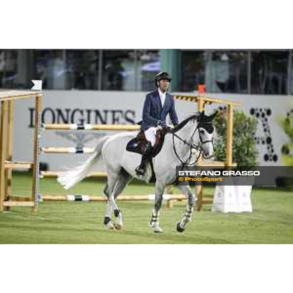 LGCT of Cascais-Estoril - Class 4 - Simon Delestre (FRA) on Filou Carlo Zimequest - Cascais-Estoril, Hipodromo Manuel Possolo, 15 June 2018 - ph.Stefano Grasso/LGCT