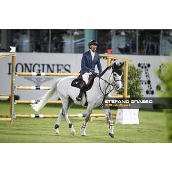 LGCT of Cascais-Estoril - Class 4 - Simon Delestre (FRA) on Filou Carlo Zimequest - Cascais-Estoril, Hipodromo Manuel Possolo, 15 June 2018 - ph.Stefano Grasso/LGCT