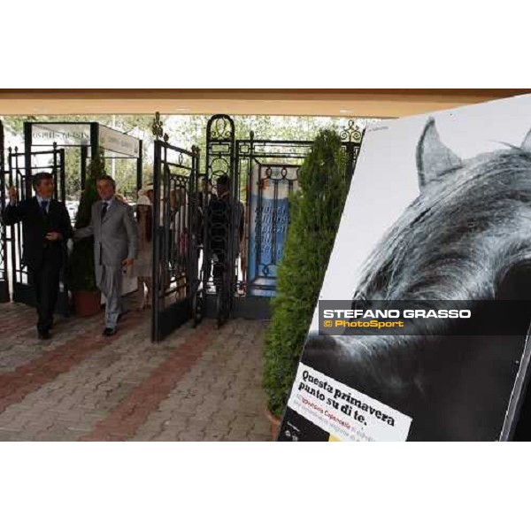 \'This spring I bet on you\' the slogan of Capannelle racetrack Rome, 11th may 2008 ph. Stefano Grasso