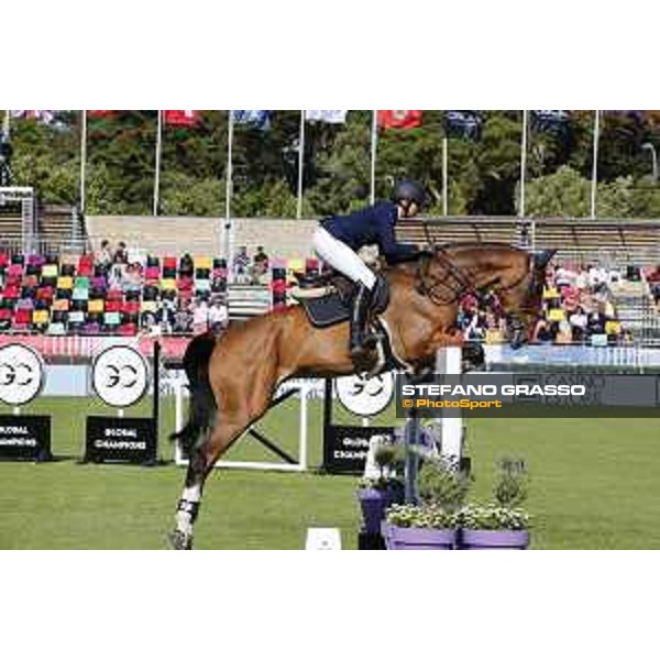 LGCT of Cascais-Estoril - Class 1 - Anna Kellnerova (CZE) on Balguero - Cascais-Estoril, Hipodromo Manuel Possolo, 14 June 2018 - ph.Stefano Grasso/LGCT