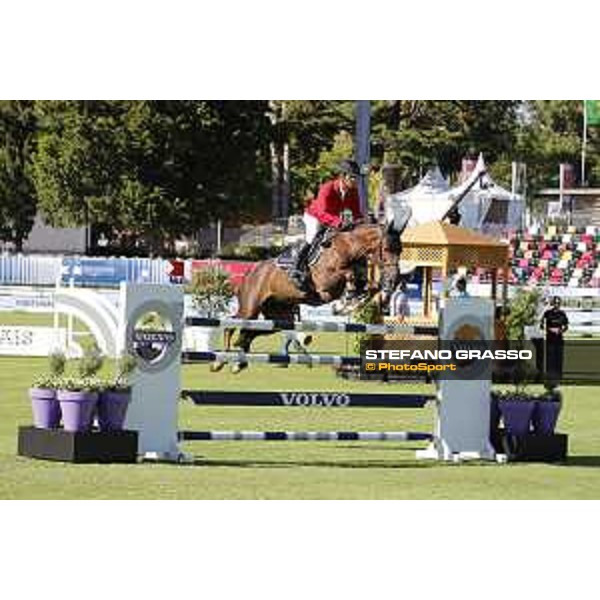 LGCT of Cascais-Estoril - Class 1 - Carlos Enrique Lopez Lizarazo (COL) on Ulhane de Conde - Cascais-Estoril, Hipodromo Manuel Possolo, 14 June 2018 - ph.Stefano Grasso/LGCT