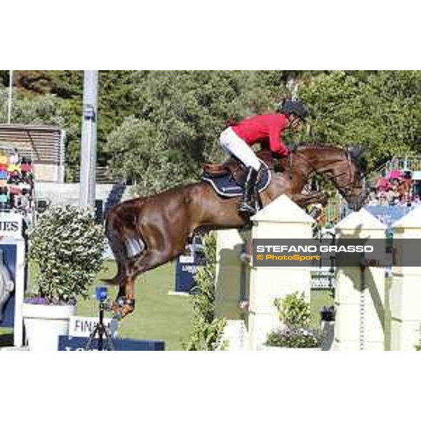 LGCT of Cascais-Estoril - Class 1 - Carlos Enrique Lopez Lizarazo (COL) on Ulhane de Conde - Cascais-Estoril, Hipodromo Manuel Possolo, 14 June 2018 - ph.Stefano Grasso/LGCT