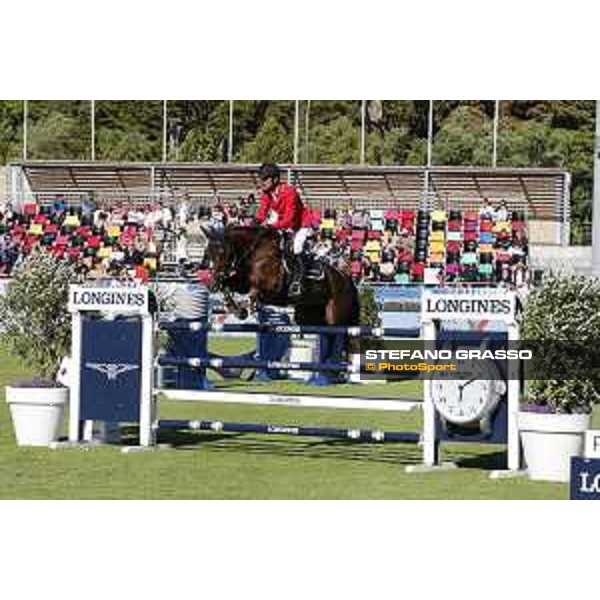 LGCT of Cascais-Estoril - Class 1 - Carlos Enrique Lopez Lizarazo (COL) on Ulhane de Conde - Cascais-Estoril, Hipodromo Manuel Possolo, 14 June 2018 - ph.Stefano Grasso/LGCT