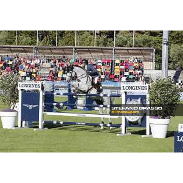 LGCT of Cascais-Estoril - Class 1 - Simon Delestre (FRA) on Filou Carlo Zimequest - Cascais-Estoril, Hipodromo Manuel Possolo, 14 June 2018 - ph.Stefano Grasso/LGCT