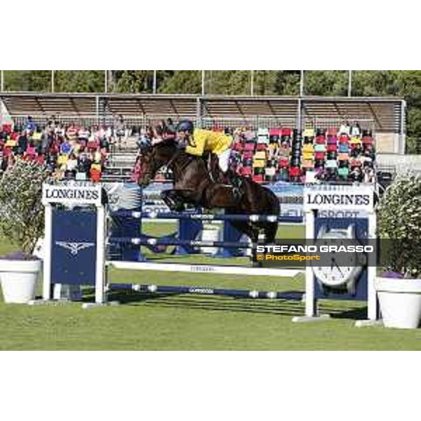 LGCT of Cascais-Estoril - Class 1 - Yuri Mansur (BRA) on Amor - Cascais-Estoril, Hipodromo Manuel Possolo, 14 June 2018 - ph.Stefano Grasso/LGCT