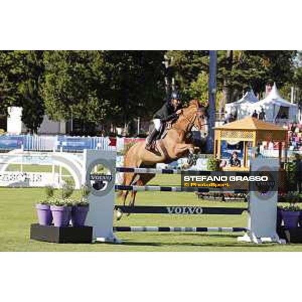 LGCT of Cascais-Estoril - Class 1 - Rene Lopez (COL) on Univers de Maugre - Cascais-Estoril, Hipodromo Manuel Possolo, 14 June 2018 - ph.Stefano Grasso/LGCT