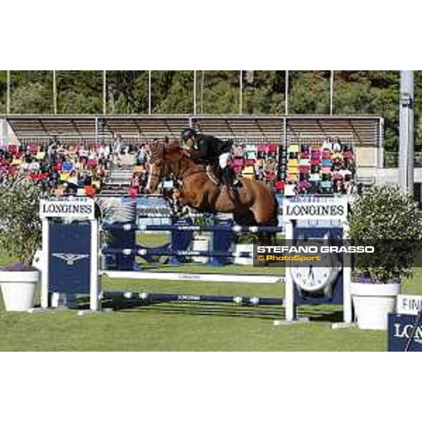 LGCT of Cascais-Estoril - Class 1 - Rene Lopez (COL) on Univers de Maugre - Cascais-Estoril, Hipodromo Manuel Possolo, 14 June 2018 - ph.Stefano Grasso/LGCT