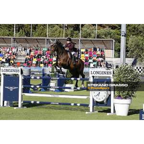 LGCT of Cascais-Estoril - Class 1 - Danielle Goldstein (ISR) on Celebrity VDL - Cascais-Estoril, Hipodromo Manuel Possolo, 14 June 2018 - ph.Stefano Grasso/LGCT