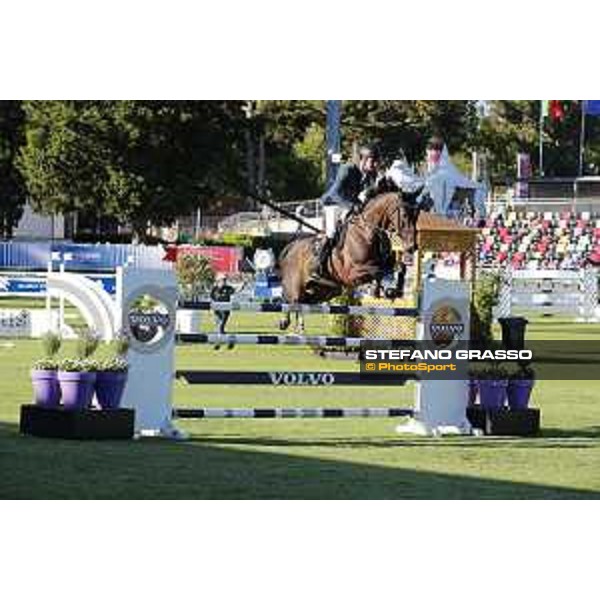 LGCT of Cascais-Estoril - Class 1 - Romain Duguet (SUI) on Ubiana d\'Albain - Cascais-Estoril, Hipodromo Manuel Possolo, 14 June 2018 - ph.Stefano Grasso/LGCT
