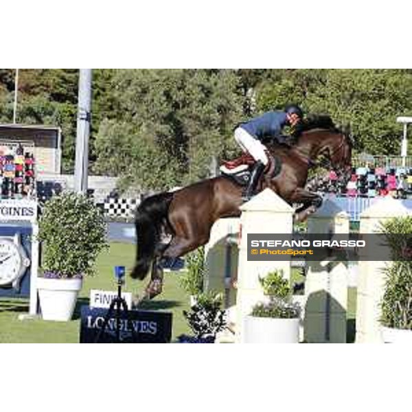 LGCT of Cascais-Estoril - Class 1 - Romain Duguet (SUI) on Ubiana d\'Albain - Cascais-Estoril, Hipodromo Manuel Possolo, 14 June 2018 - ph.Stefano Grasso/LGCT