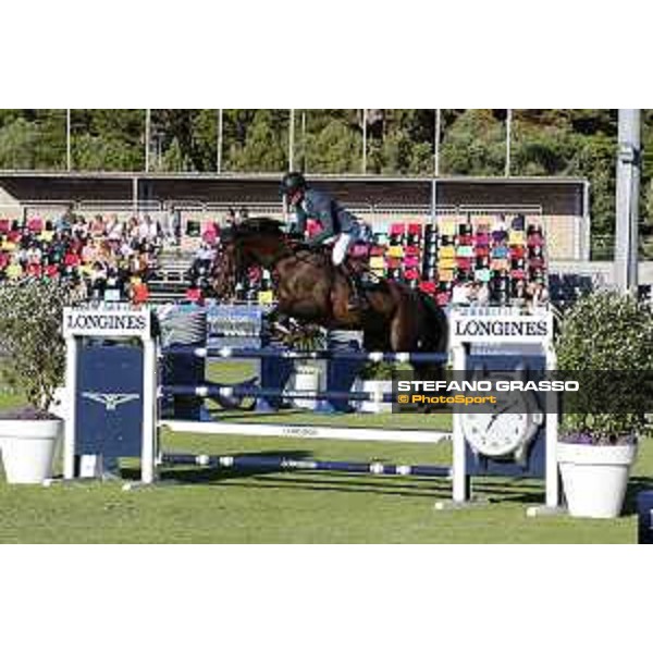 LGCT of Cascais-Estoril - Class 1 - Romain Duguet (SUI) on Ubiana d\'Albain - Cascais-Estoril, Hipodromo Manuel Possolo, 14 June 2018 - ph.Stefano Grasso/LGCT