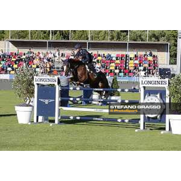 LGCT of Cascais-Estoril - Class 1 - Lorenzo de Luca (ITA) on Halifax van het Kluizebos - Cascais-Estoril, Hipodromo Manuel Possolo, 14 June 2018 - ph.Stefano Grasso/LGCT