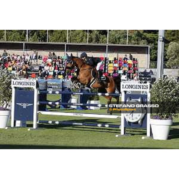 LGCT of Cascais-Estoril - Class 1 - Jane Richard Philips (SUI) on Clipper du Haut du Roy - Cascais-Estoril, Hipodromo Manuel Possolo, 14 June 2018 - ph.Stefano Grasso/LGCT
