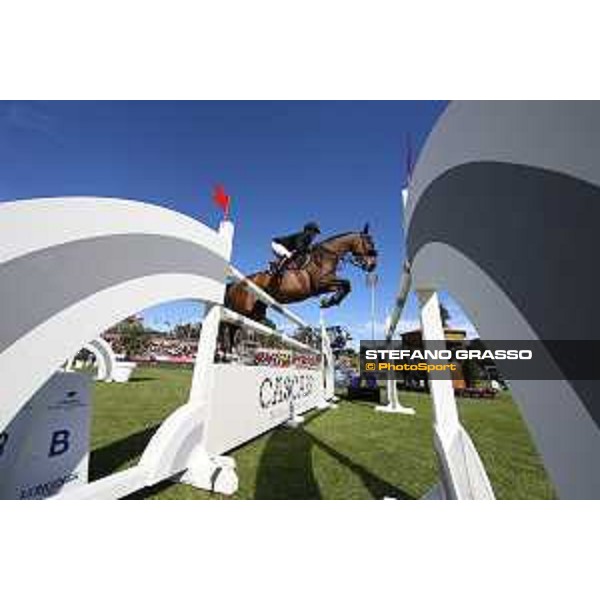 LGCT of Cascais-Estoril - Class 1 - Jane Richard Philips (SUI) on Victorio Des Grez - Cascais-Estoril, Hipodromo Manuel Possolo, 14 June 2018 - ph.Stefano Grasso/LGCT