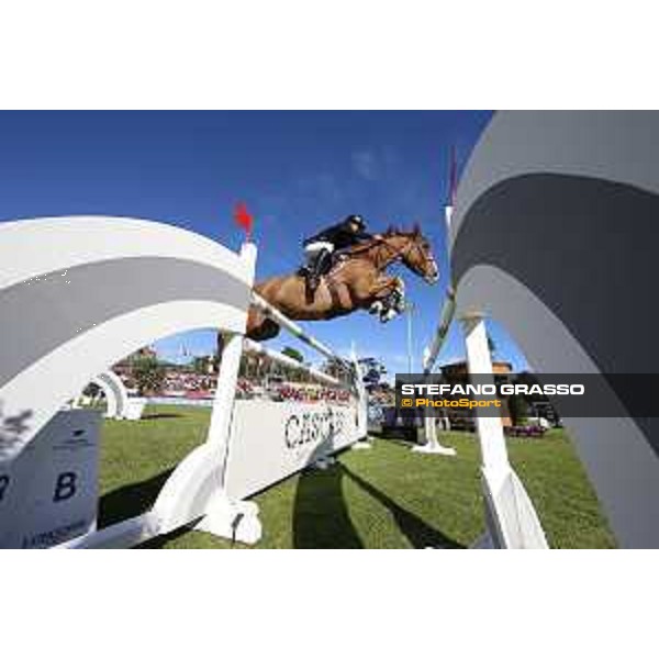 LGCT of Cascais-Estoril - Class 1 - Rene Lopez (COL) on Univers de Maugre - Cascais-Estoril, Hipodromo Manuel Possolo, 14 June 2018 - ph.Stefano Grasso/LGCT