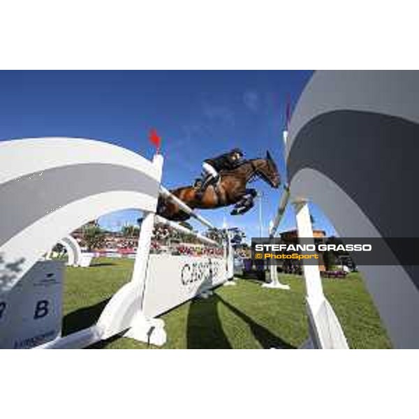 LGCT of Cascais-Estoril - Class 1 - Karel Cox (BEL) on Evert - Cascais-Estoril, Hipodromo Manuel Possolo, 14 June 2018 - ph.Stefano Grasso/LGCT
