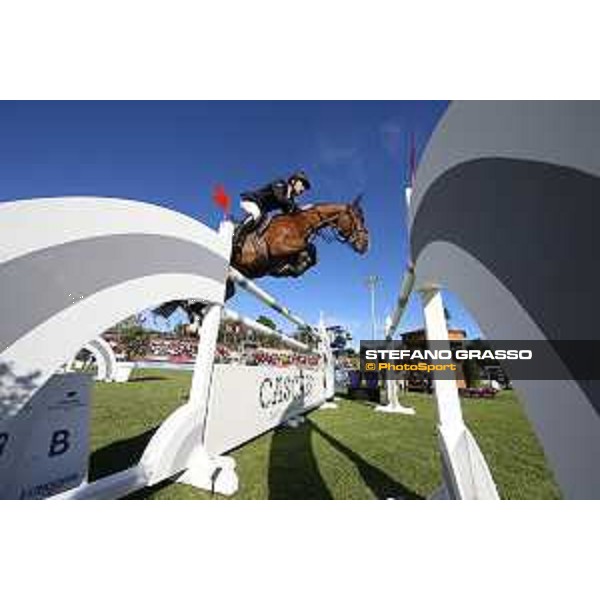 LGCT of Cascais-Estoril - Class 1 - Mark McAuley (IRL) on Vivaldi du Theil - Cascais-Estoril, Hipodromo Manuel Possolo, 14 June 2018 - ph.Stefano Grasso/LGCT