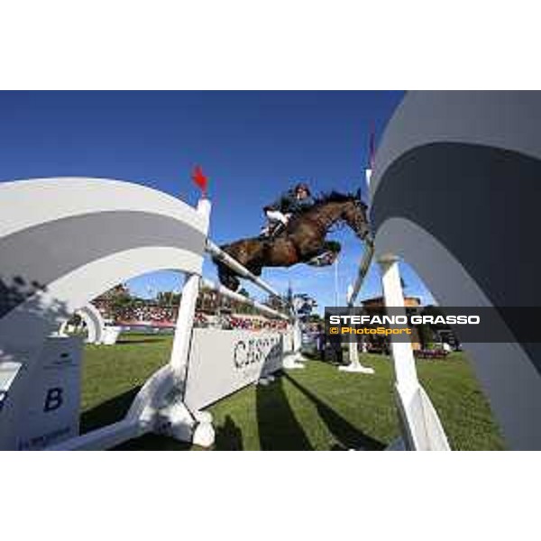 LGCT of Cascais-Estoril - Class 1 - Romain Duguet (SUI) on Ubiana d\'Albain - Cascais-Estoril, Hipodromo Manuel Possolo, 14 June 2018 - ph.Stefano Grasso/LGCT