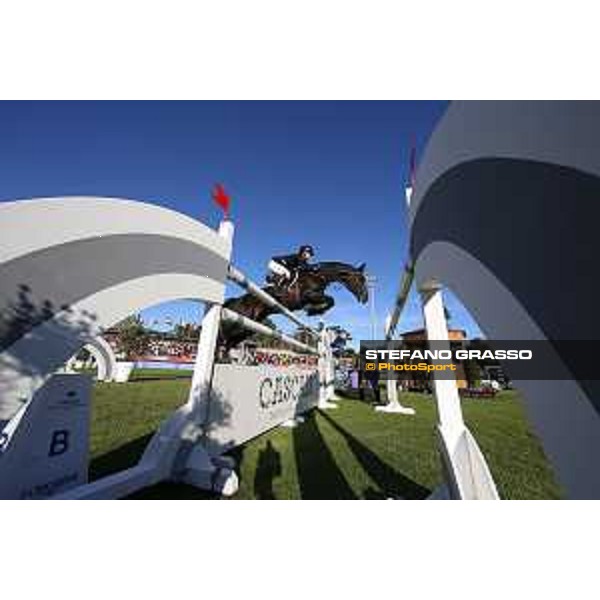 LGCT of Cascais-Estoril - Class 1 - Emily Moffitt (GBR) on Copain du Perchet CH - Cascais-Estoril, Hipodromo Manuel Possolo, 14 June 2018 - ph.Stefano Grasso/LGCT