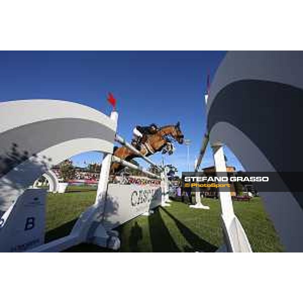 LGCT of Cascais-Estoril - Class 1 - Jane Richard Philips (SUI) on Clipper du Haut du Roy - Cascais-Estoril, Hipodromo Manuel Possolo, 14 June 2018 - ph.Stefano Grasso/LGCT