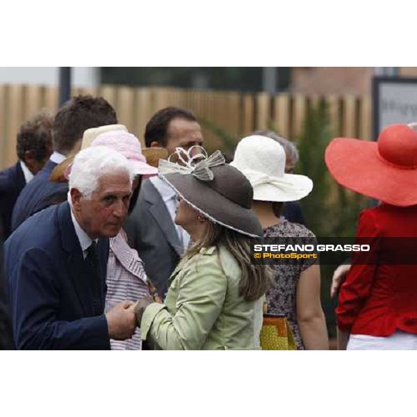 Enzo Mei and guests at the 125¡ Derby Italiano Rome, 11th may 2008 ph. Stefano Grasso