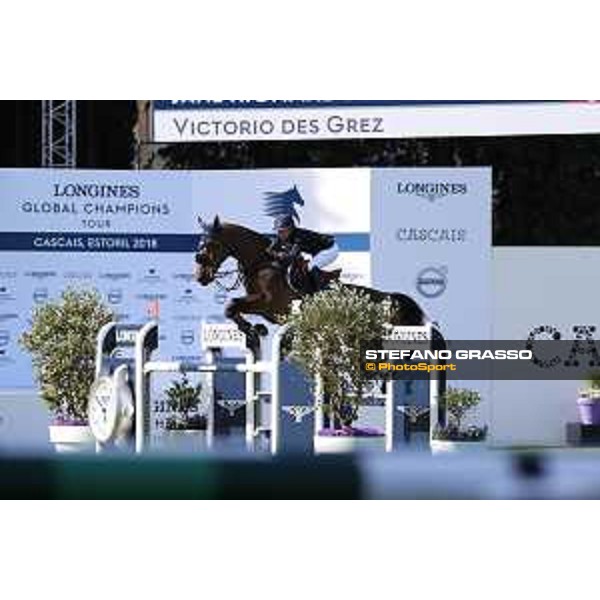 LGCT of Cascais-Estoril - Class 1 - Jane Richard Philips (SUI) on Victorio Des Grez - Cascais-Estoril, Hipodromo Manuel Possolo, 14 June 2018 - ph.Stefano Grasso/LGCT