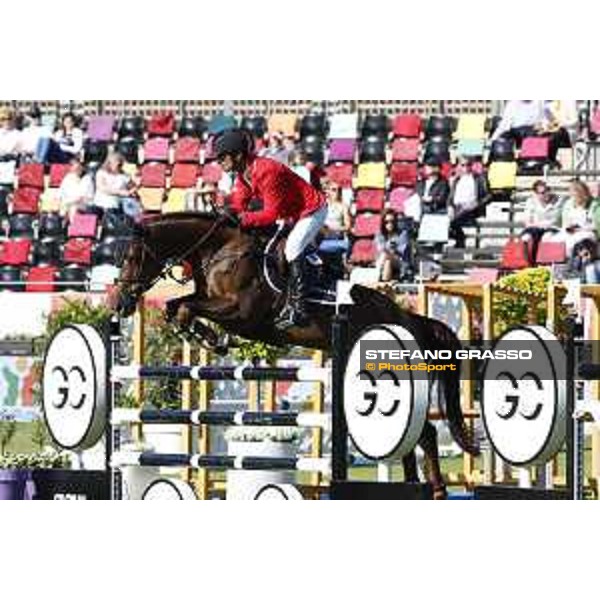 LGCT of Cascais-Estoril - Class 1 - Carlos Enrique Lopez Lizarazo (COL) on Ulhane de Conde - Cascais-Estoril, Hipodromo Manuel Possolo, 14 June 2018 - ph.Stefano Grasso/LGCT