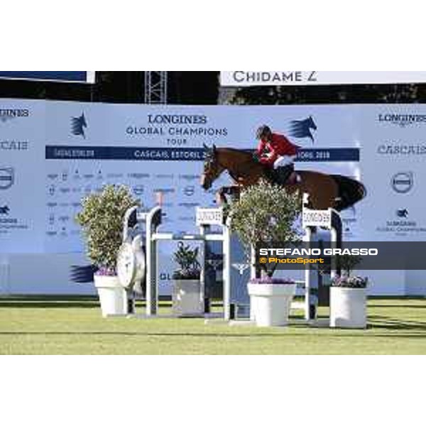 LGCT of Cascais-Estoril - Class 1 - Pius Schwizer (SUI) on Chidame Z - Cascais-Estoril, Hipodromo Manuel Possolo, 14 June 2018 - ph.Stefano Grasso/LGCT