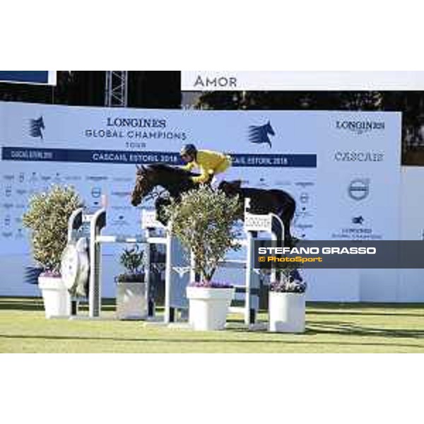 LGCT of Cascais-Estoril - Class 1 - Yuri Mansur (BRA) on Amor - Cascais-Estoril, Hipodromo Manuel Possolo, 14 June 2018 - ph.Stefano Grasso/LGCT