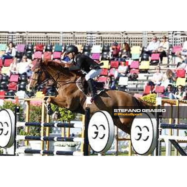 LGCT of Cascais-Estoril - Class 1 - Rene Lopez (COL) on Univers de Maugre - Cascais-Estoril, Hipodromo Manuel Possolo, 14 June 2018 - ph.Stefano Grasso/LGCT