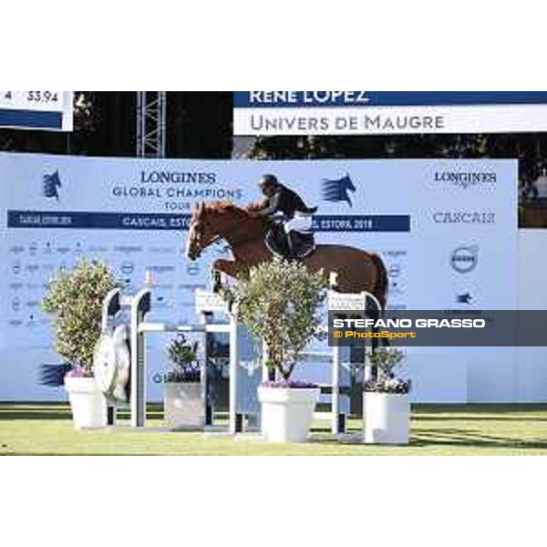 LGCT of Cascais-Estoril - Class 1 - Rene Lopez (COL) on Univers de Maugre - Cascais-Estoril, Hipodromo Manuel Possolo, 14 June 2018 - ph.Stefano Grasso/LGCT